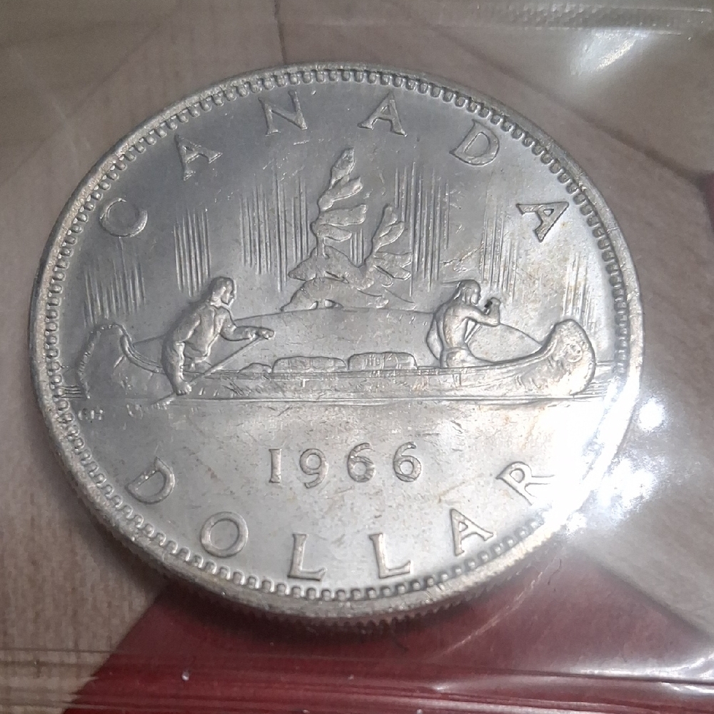 1966 Canadian Silver DOLLAR LB